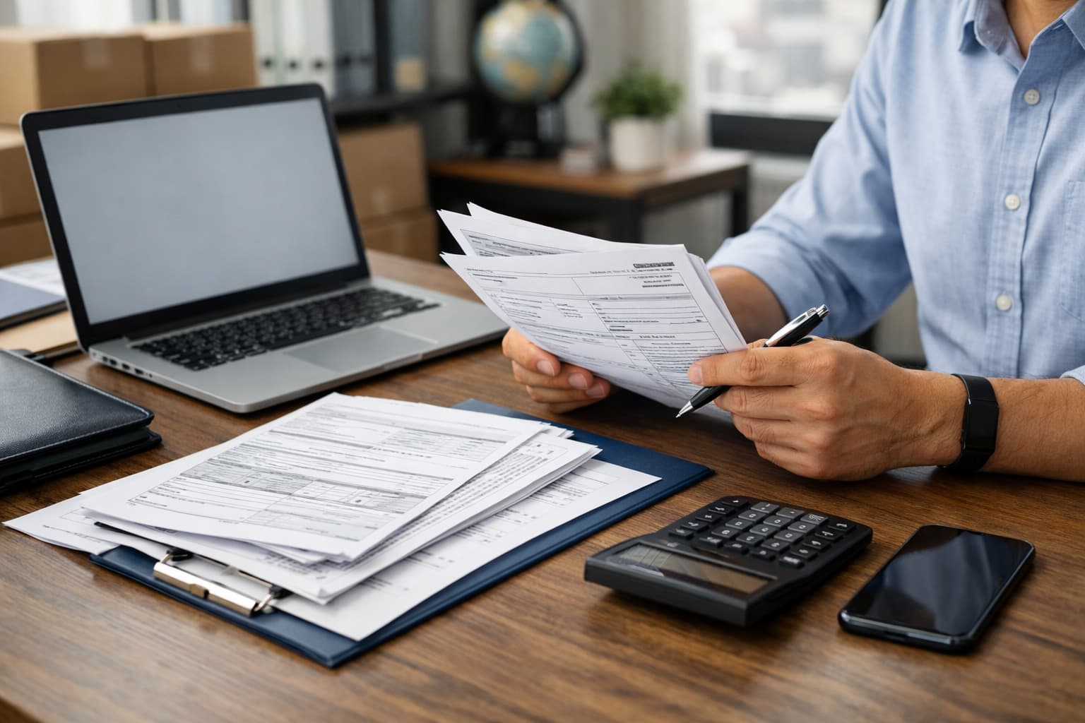 Подготовка документов для таможни